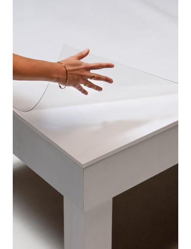 protection transparente pour table bois