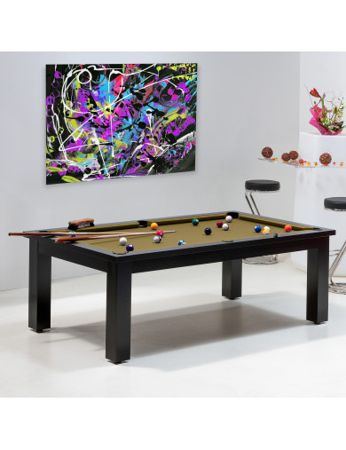 Achat table de billard - Billard de luxe, couleur or