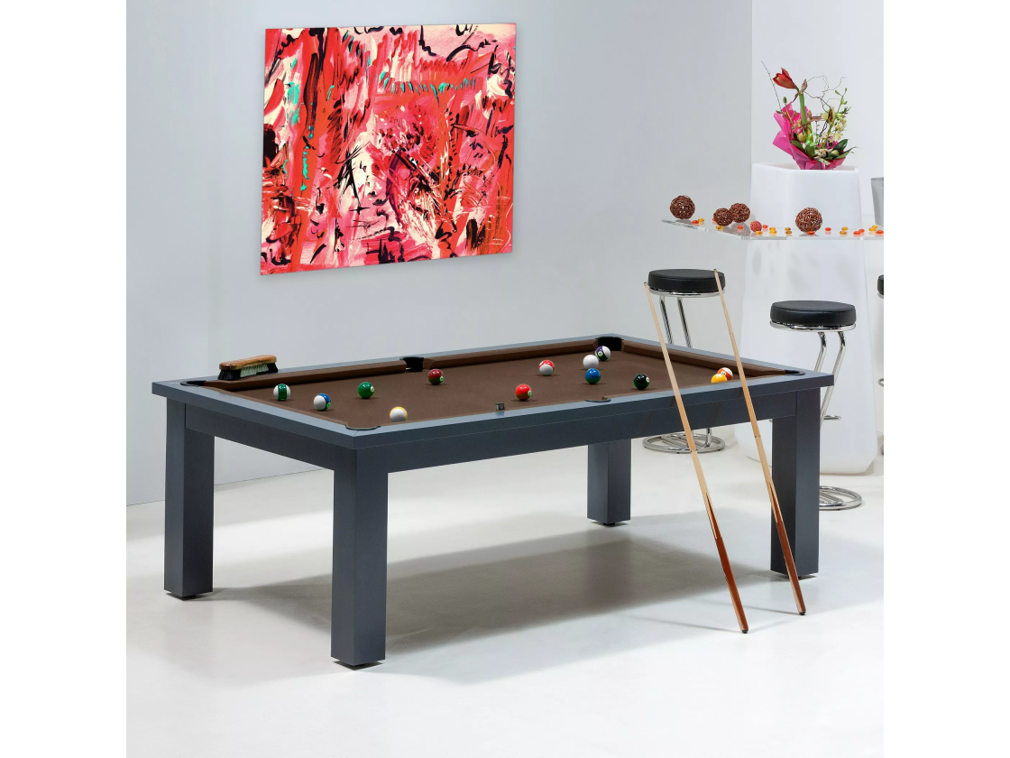billard - couleur chocolat
