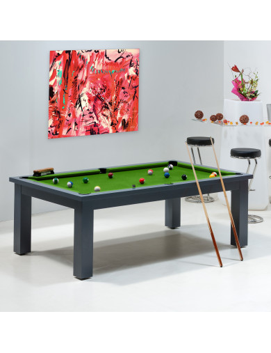 Billards - table et tapis vert pool