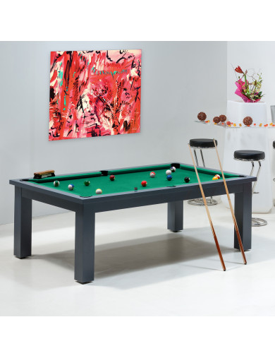 Billard transformable table : vert jaune