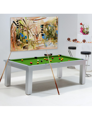 Table billard transformable - Billard vert pool