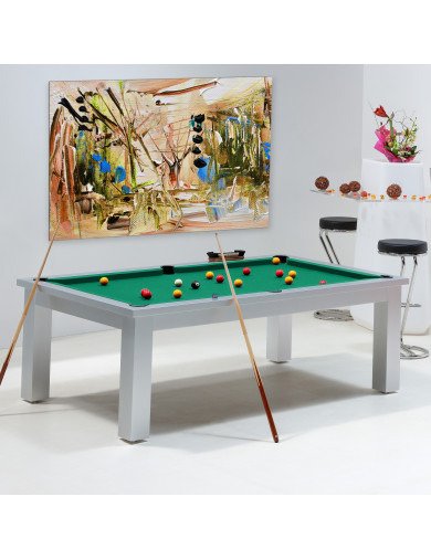 Billard convertible - Billard vert jaune