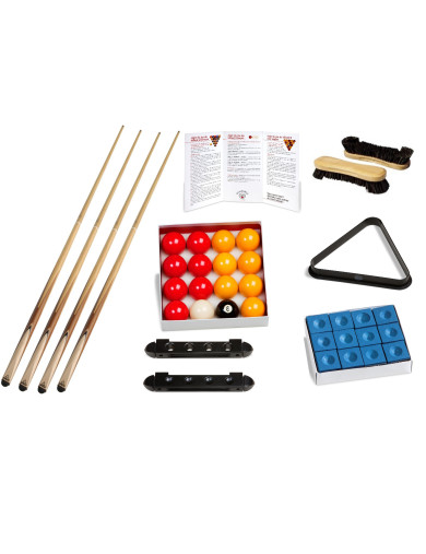 Kit d'accessoires 8 pool avec billes pour billard anglais