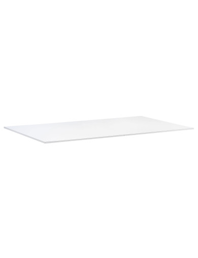 Table billard transformable : le dessus de table bois blanc