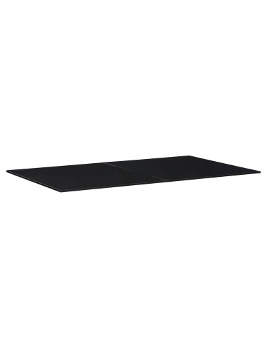 Table billard transformable : Le plateau table en bois noir