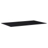 Table billard transformable : Le plateau table en bois noir