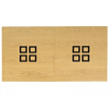 Table billard transformable, plateau table bois avec carré