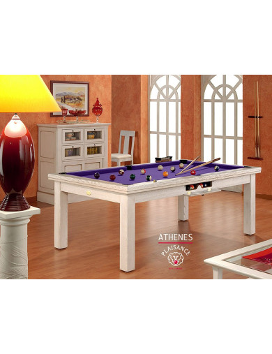 Billard: tapis violet pour billard design