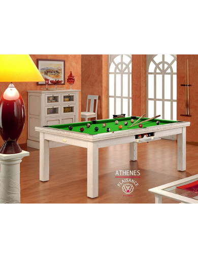 Achat billard: avec tapis vert pomme