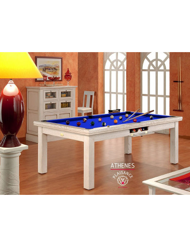 Acheter billard, avec un tapis bleu royal