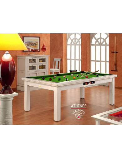 Billard convertible et transformable en table à manger