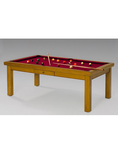 Billard convertible et transformable en table à manger