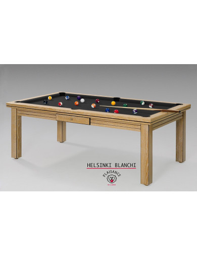 Acheter une table de billard : avec un tapis couleur noir