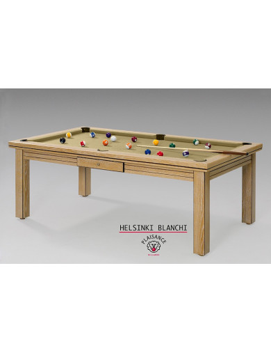 Billard français table, convertible en table à manger et son tapis gold