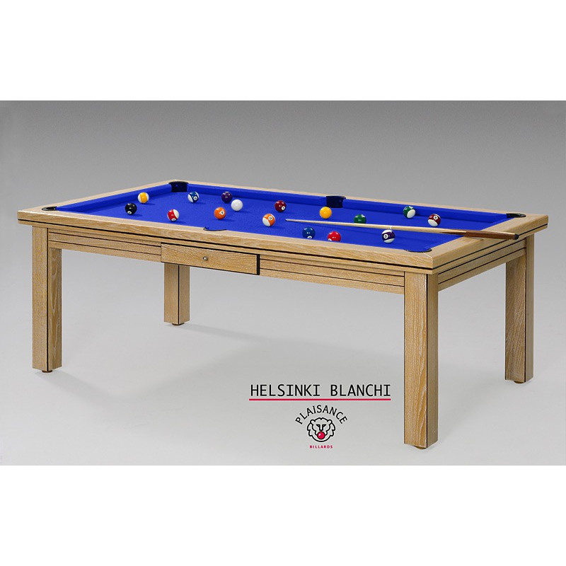 Billard francais table, avec suberbe tapis bleu pool pour billard table a manger