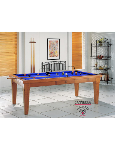 Table a manger billard, en bleu royal haut de gamme