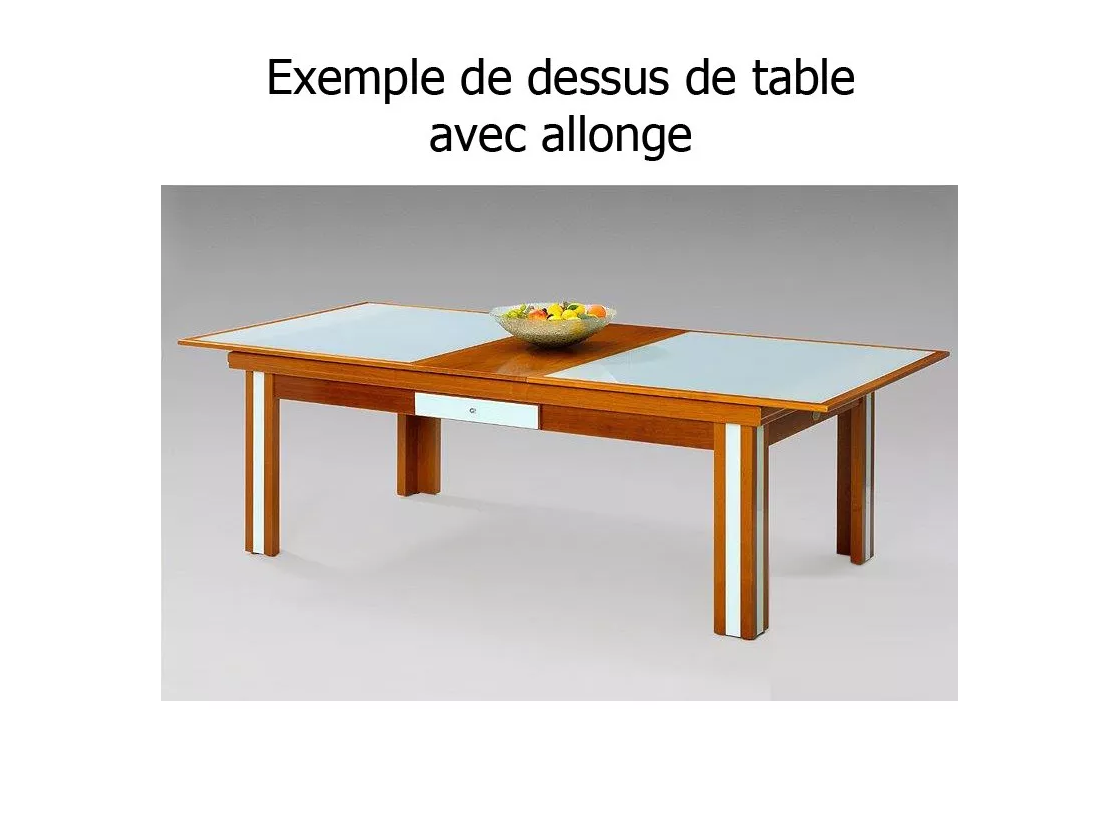 Plateau billard avec rallonge pour table billard convertible