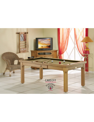 Billard gold supreme, transformable en table en option