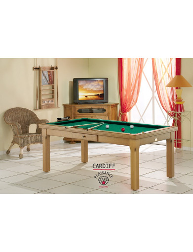 Tapis americain (vert jaune) pour billard table