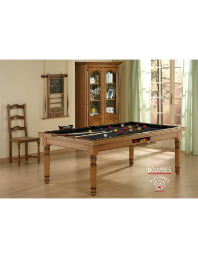 Billard COOL 7 FT design Industriel Américain avec Tapis Noir