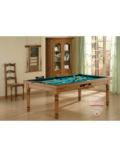 Billard vert bleu : transformable en table