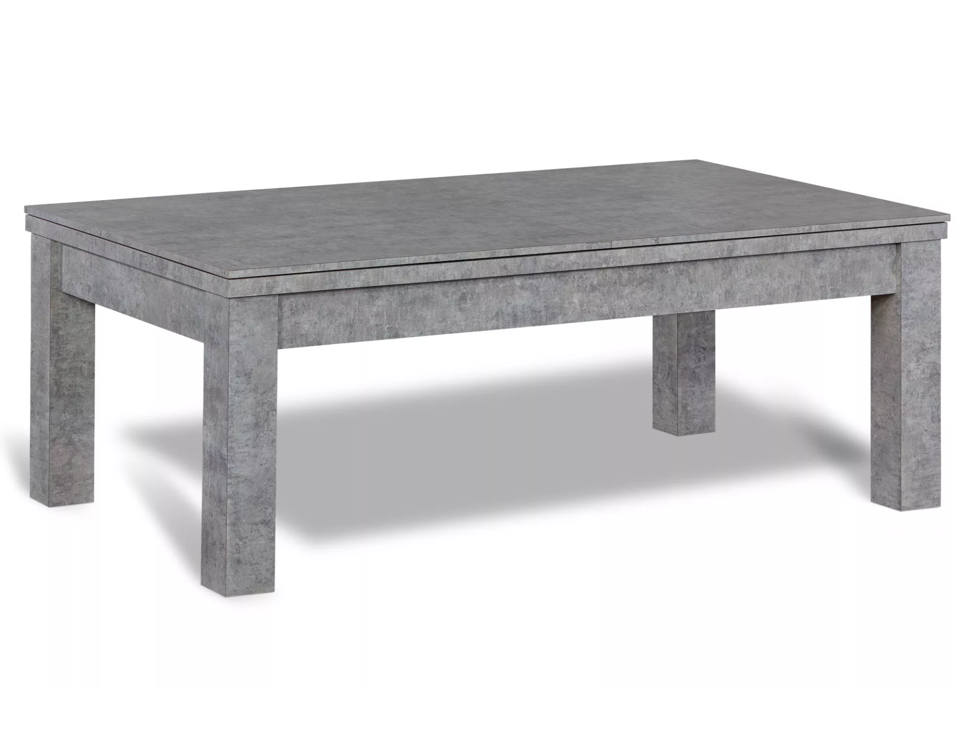 Billard table a manger (avec dessus de table en bois gris clair)