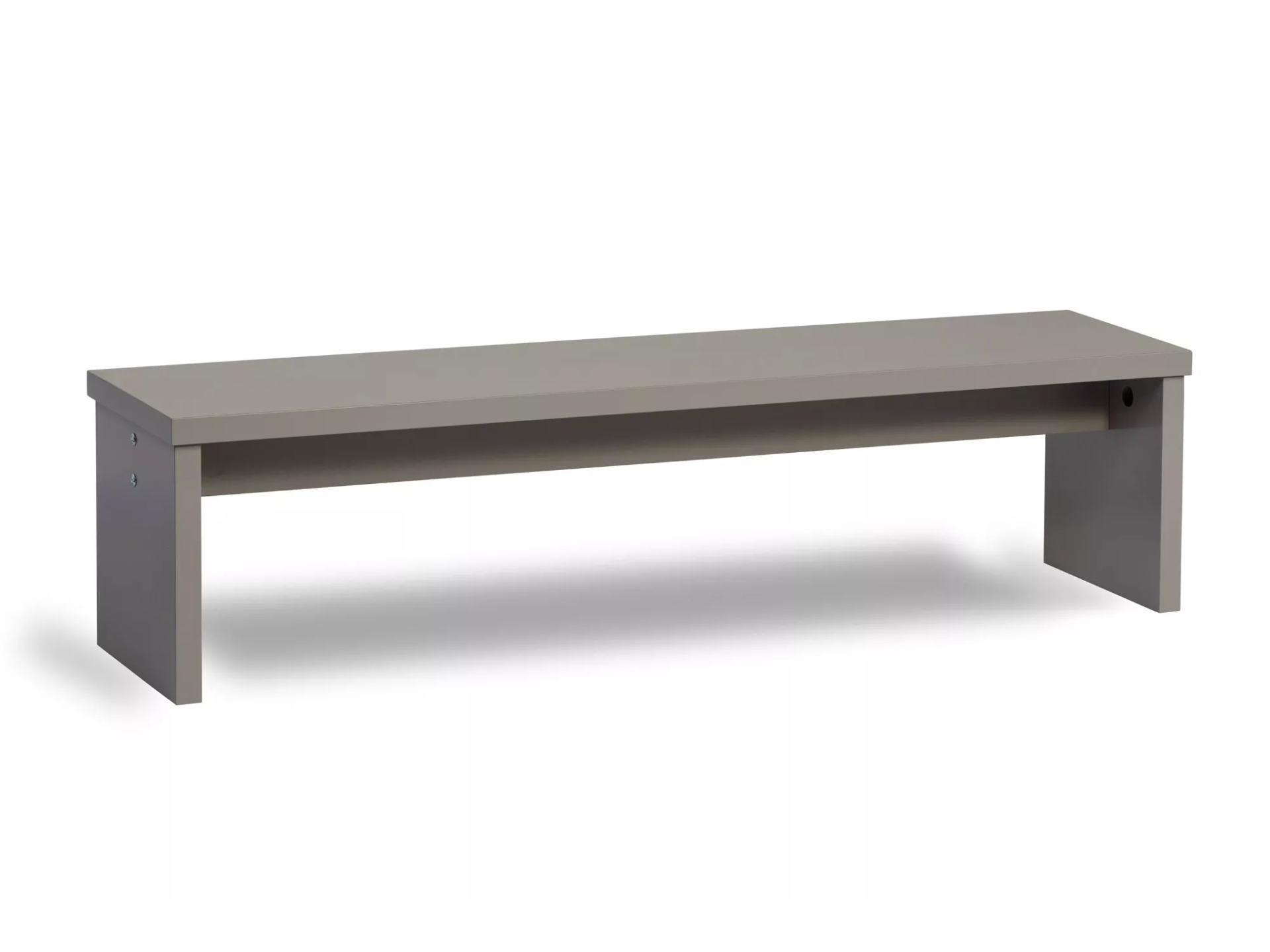 Banc gris clair pour billard table a manger