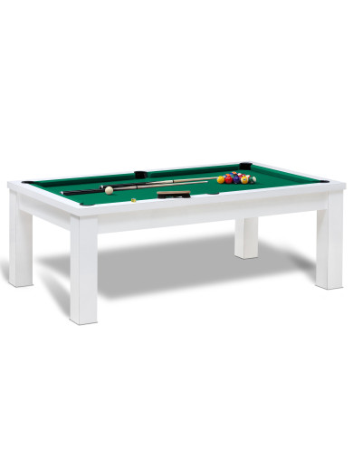 Billard table vert jaune