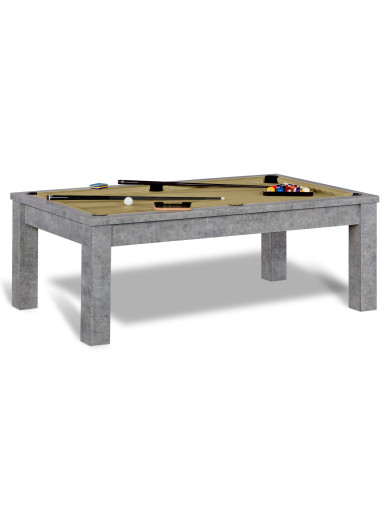 Billard transformable table (gold)