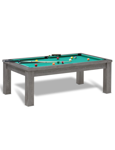 Porte queues de billard 5 emplacements - Design Blanc