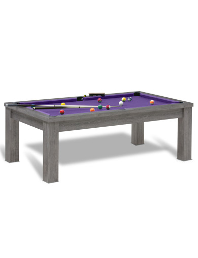 Acheter un billard et son tapis violet de luxe