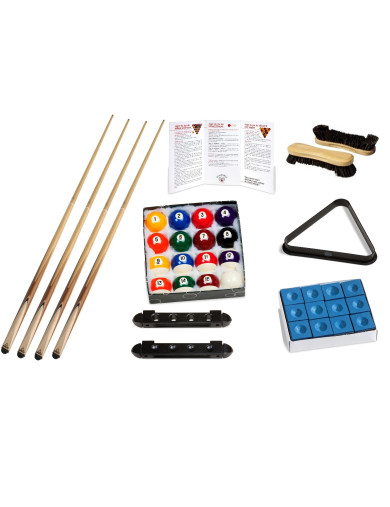 Pack Jeu Américain avec accessoires et billes 57mm