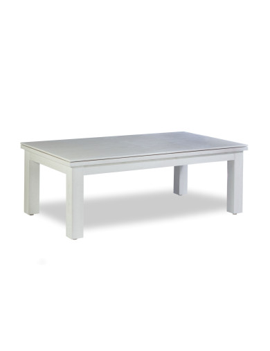 Billard convertible table a manger, table billard blanche