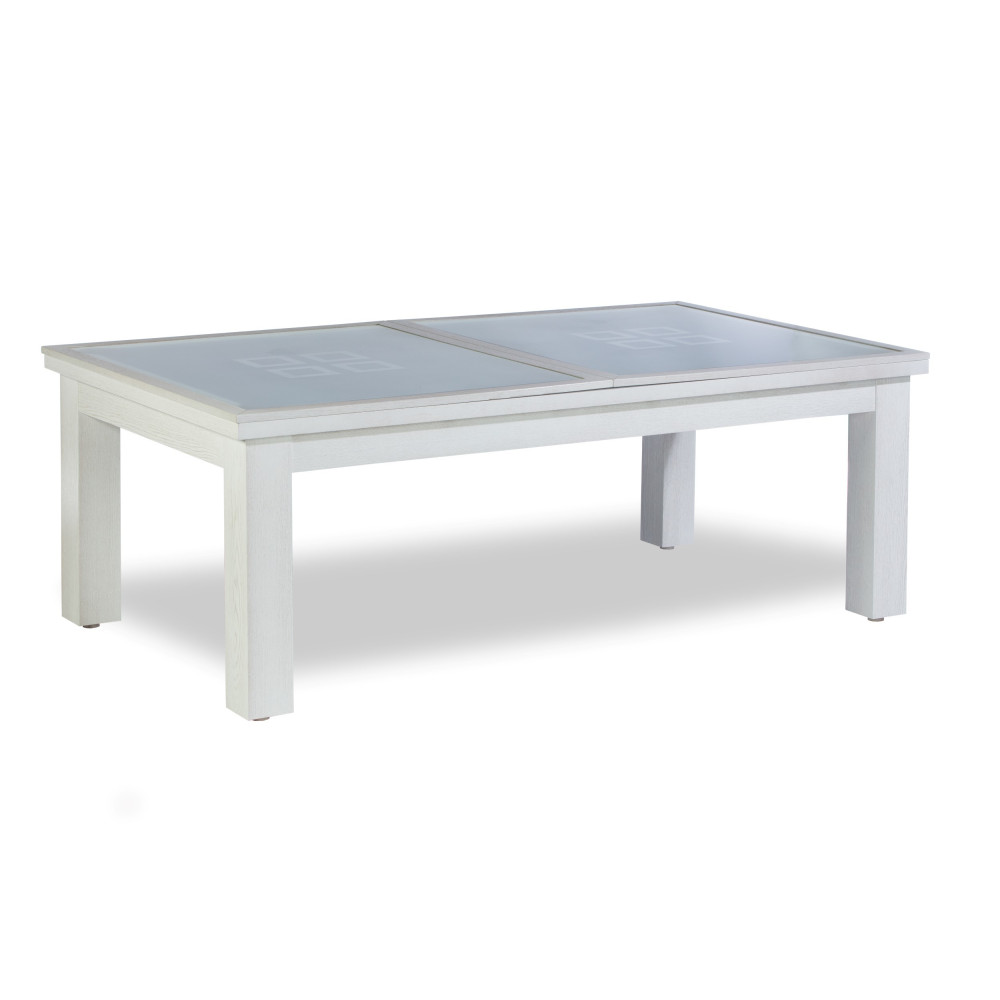 Billard table à manger Billard Quebec design en chêne