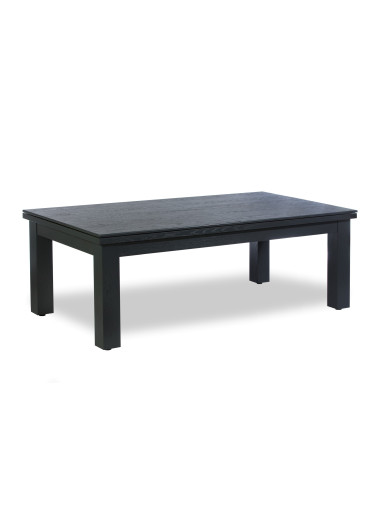 Table billard convertible, plateau billard gris anthracite verni