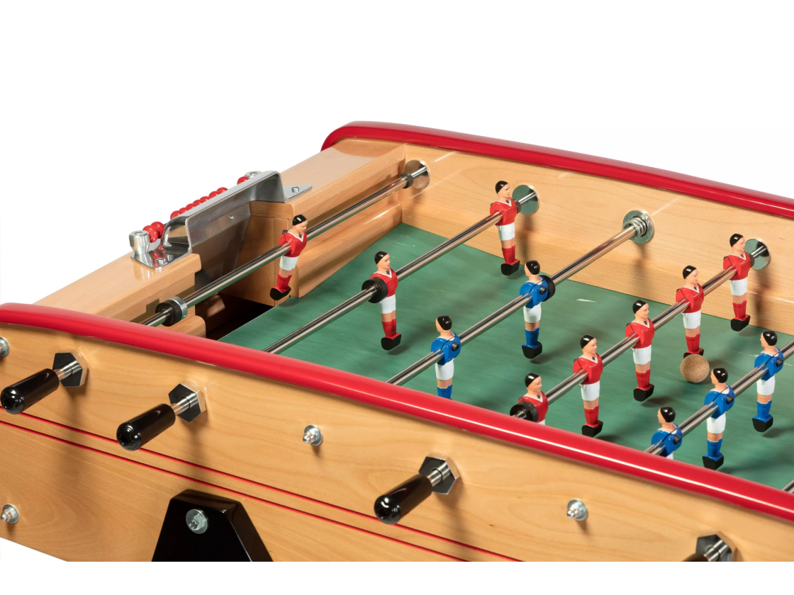 Babyfoot sulpie, gros plan