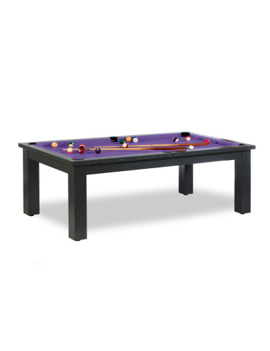 Billard americain transformable table : violet