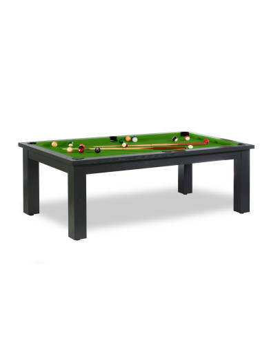 Table billard convertible prix : avec tapis vert pool pour billard 8 pool, fr et us