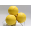 1 balle de compétition en plastique composite jaune