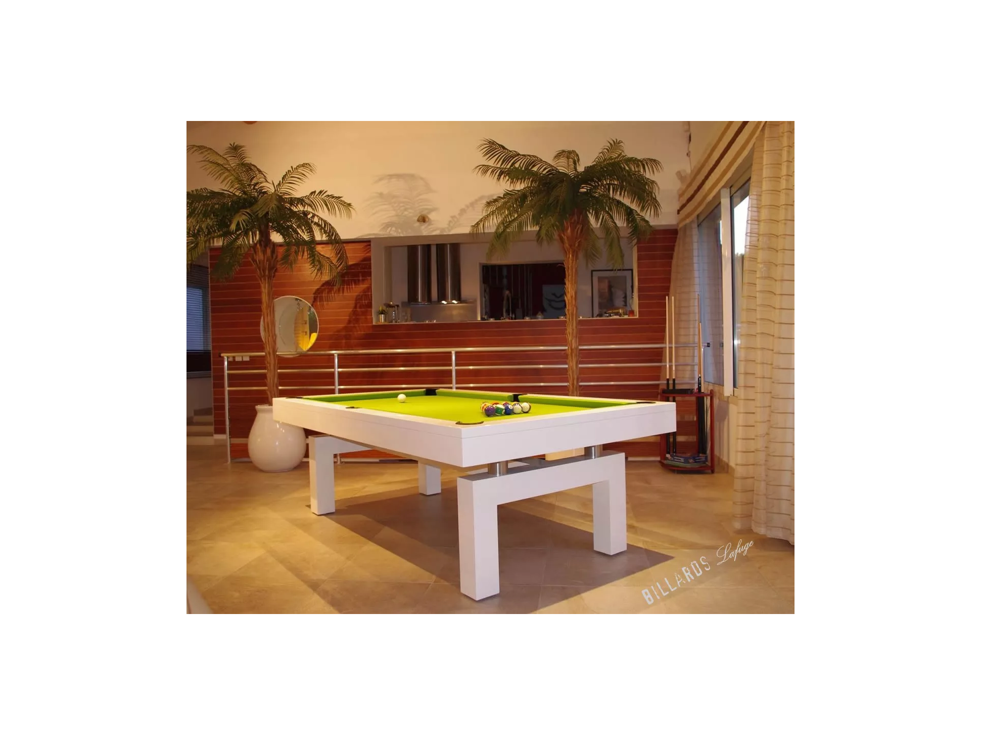 Jeux de billard Arcade : La table convertible