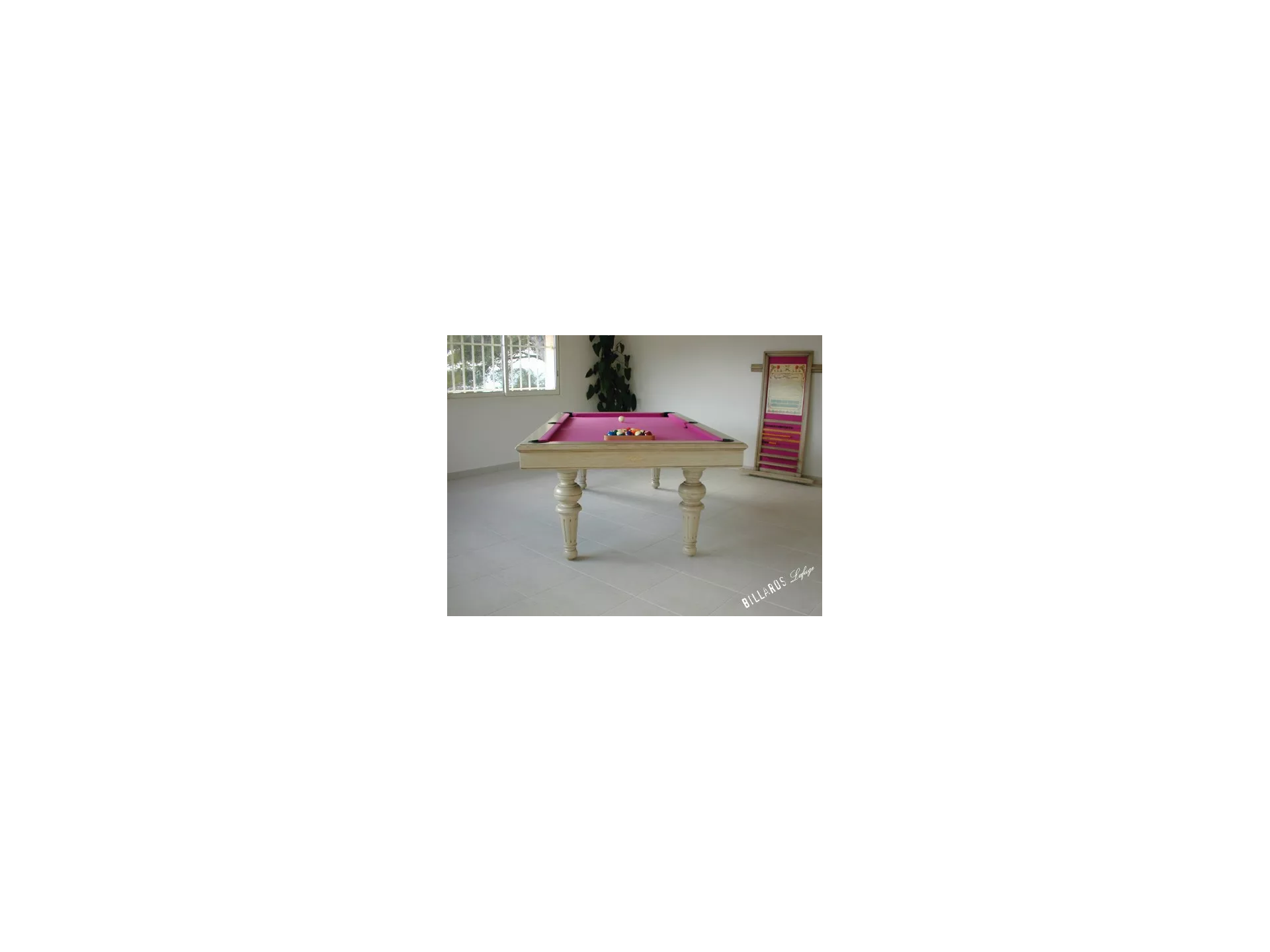 Billard Lafuge, parchemin