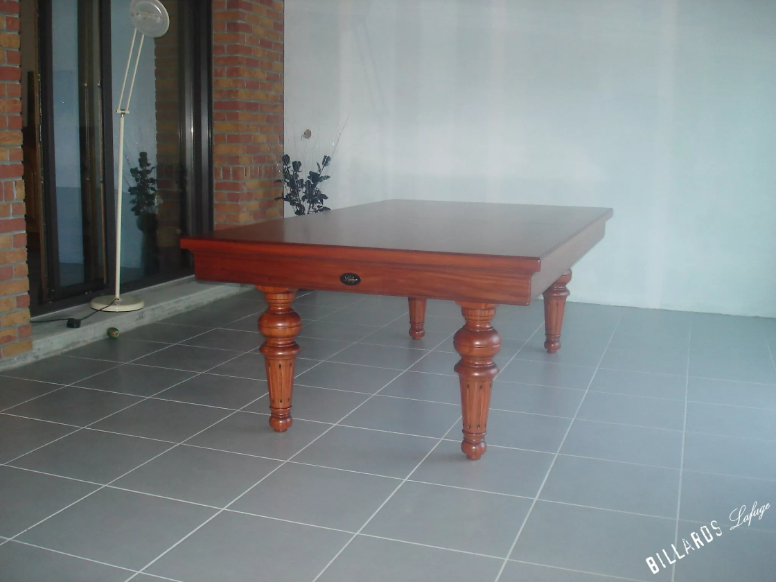 Table billard convertible, un modèle de billard de luxe transformable en table