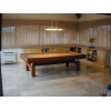 Billard arcade wenge 260 et son tapis couleur chocolat