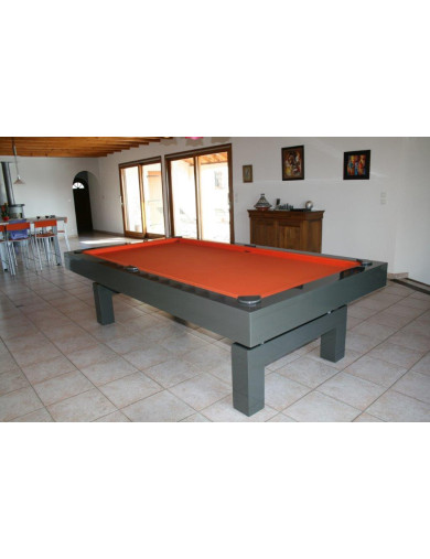 Billard laque en table 2m60