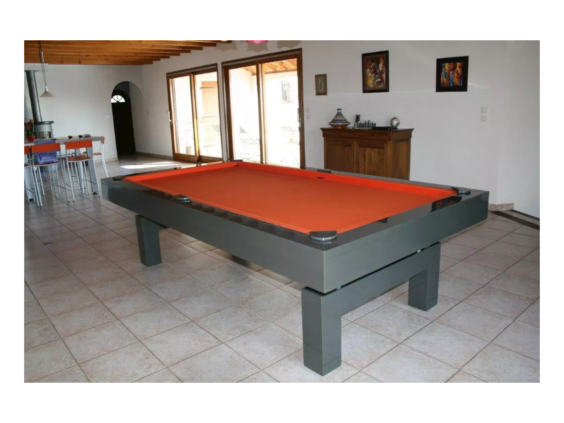 Billard laque en table 2m60