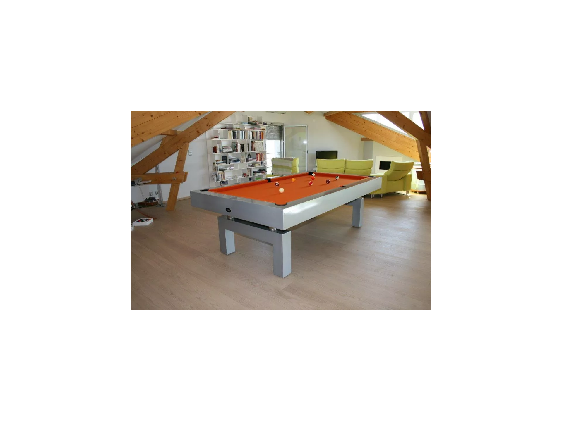 Billard arcade orange