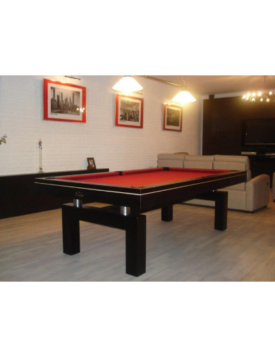 Billard mixte, tapis de billard burgundy