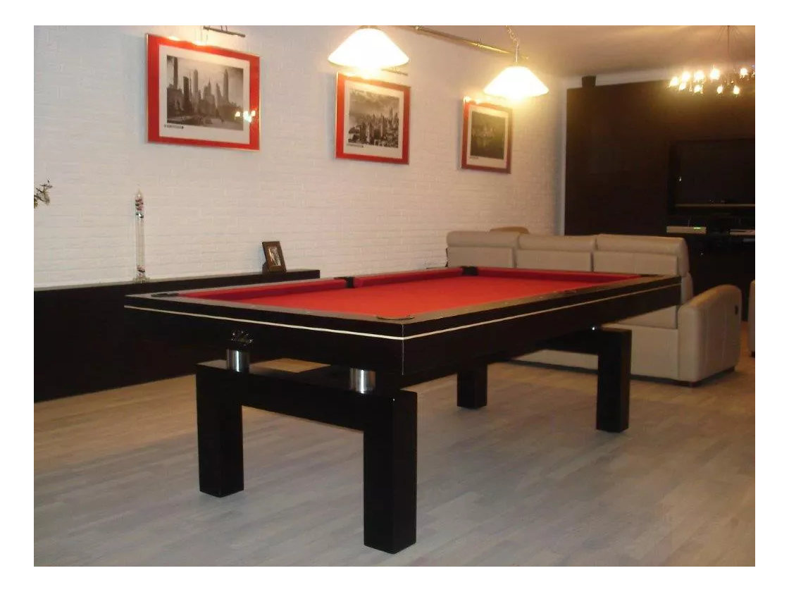Billard mixte, tapis de billard burgundy