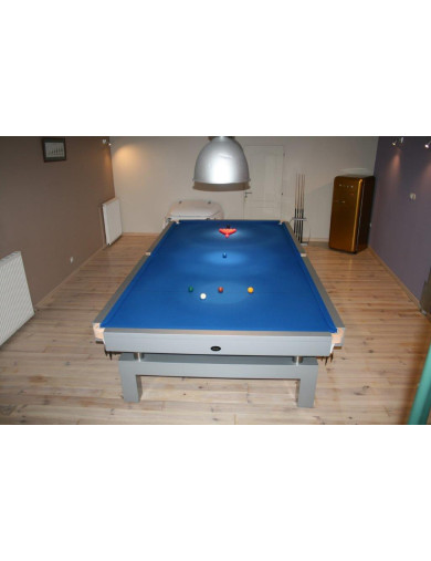 Snooker Arcade 12FT drap bleu